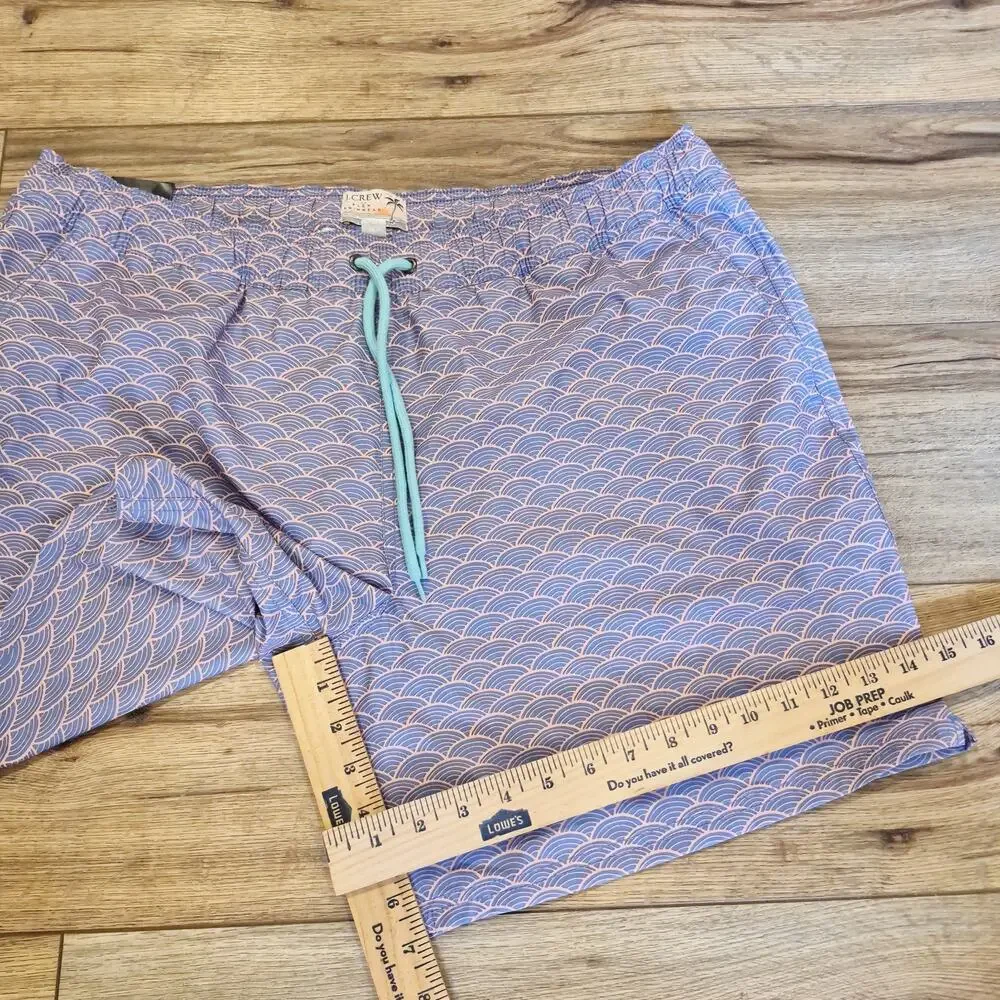 J Crew Flex Wear 2 in 1 Shorts Swim Wear Water Shorts Surf Mens Size XL New NWT